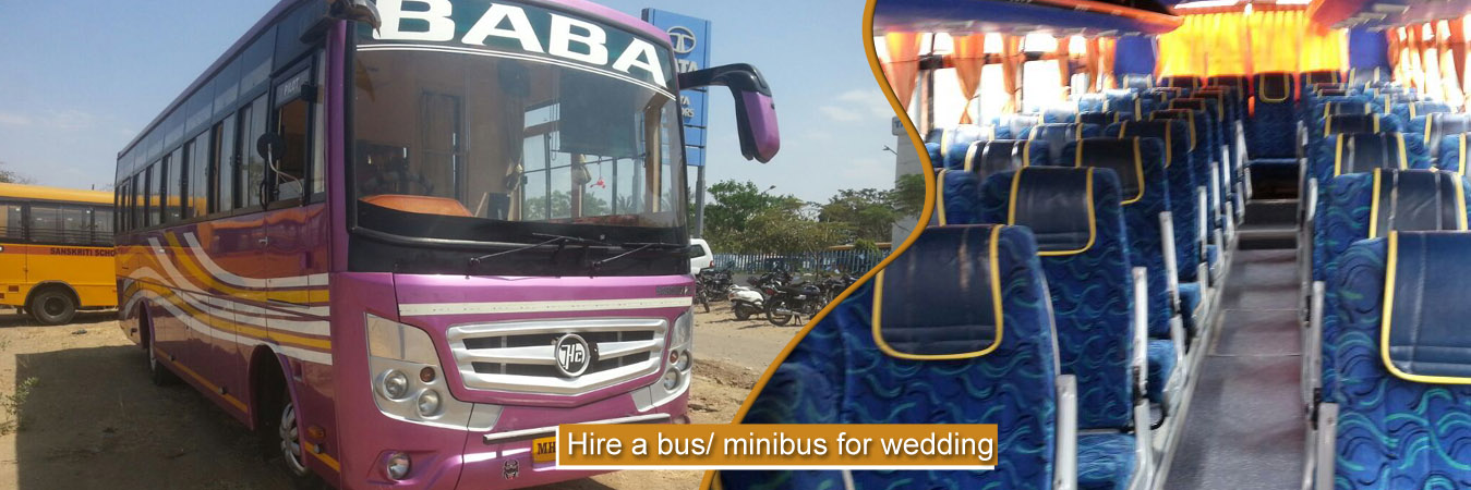 Hire A Bus Or Minibus For Wedding In Pune